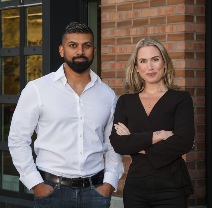 Sanjeev Kumar CRO and Camilla Gjetvik CEO at Intelecy