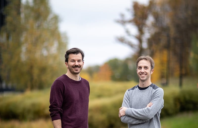 Founder and CEO Bertil Helseth and CSO Jonathan Camp